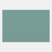 Retro Sage & Sand Mandala Art Deco Scallop Inpakpapier Vel (Voorkant 2)