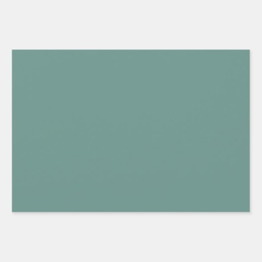 Retro Sage & Zand Cheerleader Mandala Deco Scallop Inpakpapier Vel (Voorkant 2)