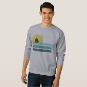 Retro Sailboot Sweatshirt (Voorkant volledig)
