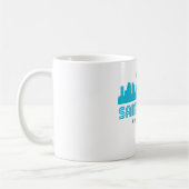 Retro Saint Louis Skyline Koffiemok (Links)