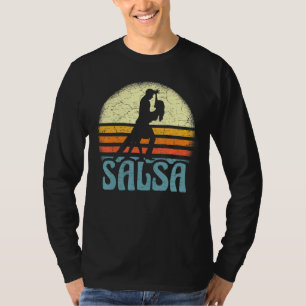 Retro Salsa Latijn voor een Latijnse muziek Dans S T-shirt