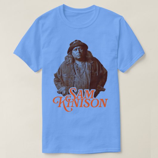 Retro Sam Kinison Sepia Tribute T-shirt (Design voorkant)