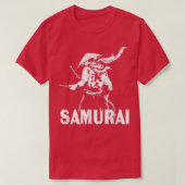 Retro Samurai Warrior Japans Samurai Ronin Funny T-shirt (Design voorkant)