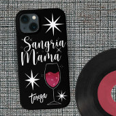  Retro Sangria Mama Custom Case-Mate iPhone Case