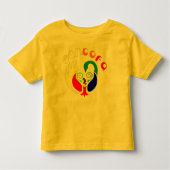 RETRO SANKOFA KIND KINDER SHIRTS (Voorkant)
