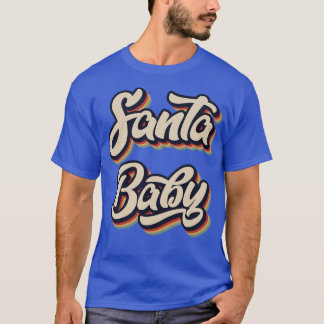 Retro  Santa Baby T-shirt