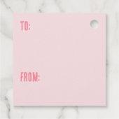 Retro Santa, Boujee Stanley Belt Bag Santa Bedankjes Labels (Achterkant)