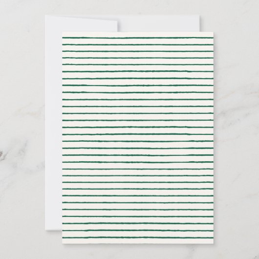 Retro Santa Christmas Party Whimsical Doodle Kaart (Achterkant)