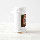  Retro Santa Claus Bierpul (Voorkant links)