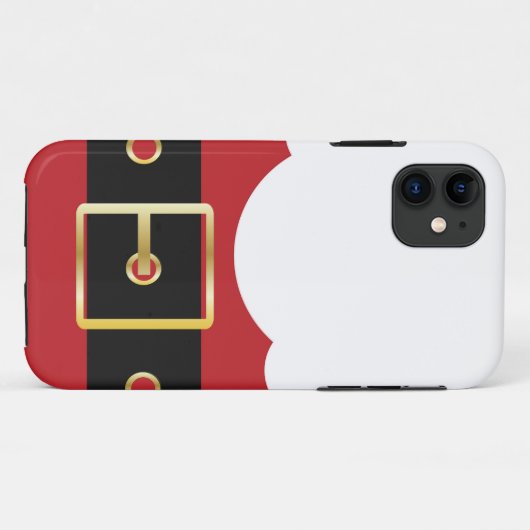 retro santa claus Case-Mate iPhone case (Achterkant (horizontaal))