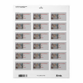 Retro Santa Claus Etiket (Full Sheet)