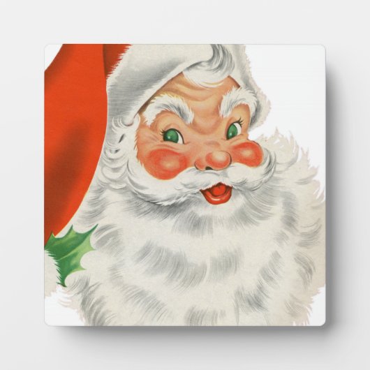  Retro Santa Claus Fotoplaat (Voorkant)