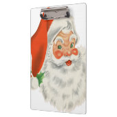 Retro Santa Claus Klembord (Links)