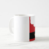 retro santa claus koffiemok (Voorkant links)