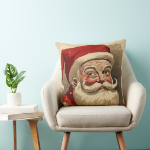 Retro Santa Claus Kussen
