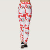 Retro Santa Claus Leggings (Achterkant)