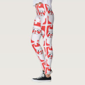 Retro Santa Claus Leggings (Links)