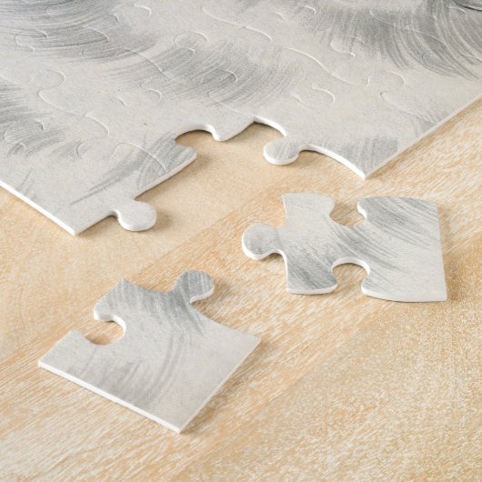 Retro Santa Claus Legpuzzel (Zijkant)