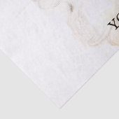 Retro Santa Claus, lieve Kerstmis Tissuepapier (Detail)