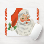 Retro Santa Claus Muismat (Met muis)