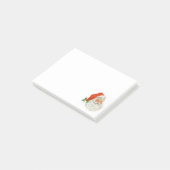 Retro Santa Claus Post-it® Notes (Schuin)