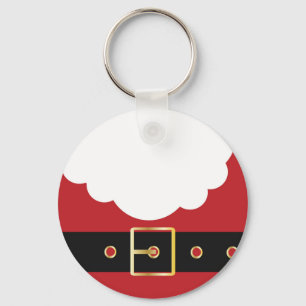 retro santa claus sleutelhanger