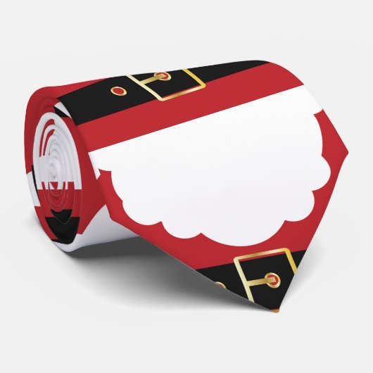 retro santa claus stropdas (Opgerold)