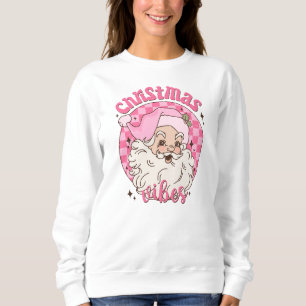 Retro Santa Claus Sweatshirt Kerstvibes
