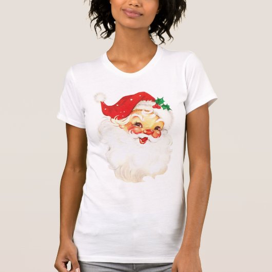 Retro  Santa Claus T-shirt (Voorkant)