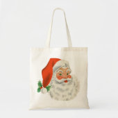  Retro Santa Claus Tote Bag (Voorkant)