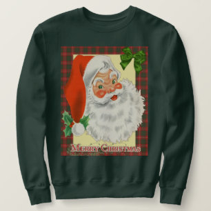 Retro Santa Claus Vintage Kerstmis Trui