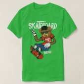 Retro  Santa Cruz Beer Skateboarding Street T-shirt (Design voorkant)