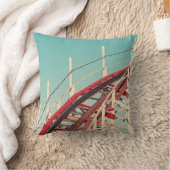 Retro Santa Cruz Boardwalk Roller Onderzetter Kuss Kussen (Deken)