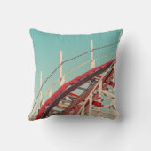 Retro Santa Cruz Boardwalk Roller Onderzetter Kuss Kussen (Achterkant)