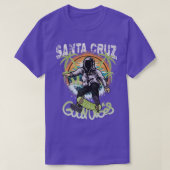 Retro Santa Cruz Good Vibes Skateboarding T-shirt (Design voorkant)