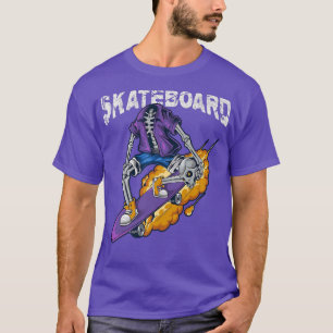 Retro Santa Cruz Schaats Skateboardstraat T-shirt