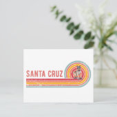 Retro Santa Cruz Skateboarden Duitse Herder Briefkaart (Staand voorkant)