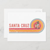 Retro Santa Cruz Skateboarden Duitse Herder Briefkaart (Voorkant / Achterkant)