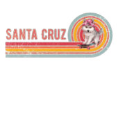 Retro Santa Cruz Skateboarding Husky T-shirt