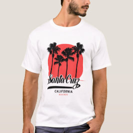 Retro Santa Cruz Sunset Vibes T-shirt