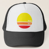 Retro Santa Cruz Trucker Hat Pet (Voorkant)