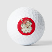Retro Santa Golfballen (Voorkant)