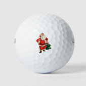 Retro Santa Golfballen (Voorkant)