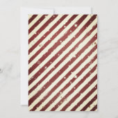 Retro Santa Jingle Mingle Be Merry Christmas Party Kaart (Achterkant)