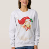 Retro Santa KerstSweater Jumper Trui (Voorkant)