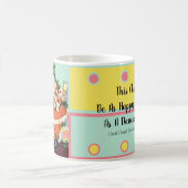 Retro Santa, Koekjes en Melk, en Dansende Poodle Koffiemok (Center)