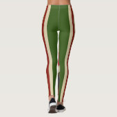 RETRO SANTA-Leggings Leggings (Achterkant)