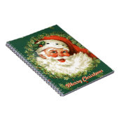 Retro Santa Photobook Notitieboek (Rechterzijde)