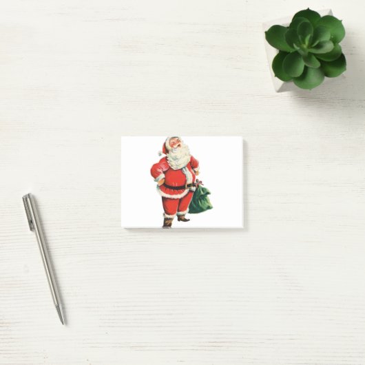 Retro Santa Post-it® Notes (Kantoor)