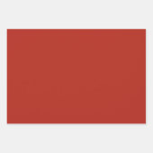 Retro Santa Rood & Groen Kerst Wrapping Sheets Inpakpapier Vel (Voorkant 3)